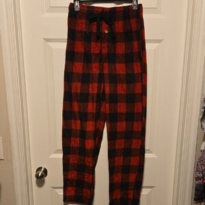 Fruit of the Loom Red and Black Buffalo Check Sleep Pants